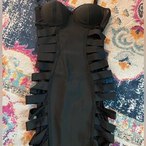 SUPERDOWN DOMINO MINI DRESS